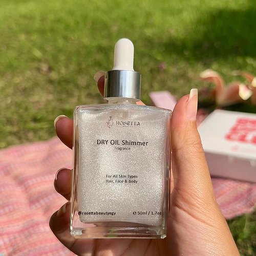 Pearl/Silver ✨ Dry Oil / Shimmer